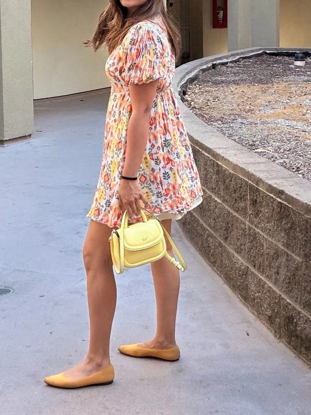 kate spade Lemon Yellow Mini Top-Handle Crossbody Bag